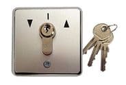 SEC0161KA GEBA Euro Profile Key Switch & Back Box