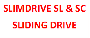 Slimdrive SL & SC Sliding Drive Spares